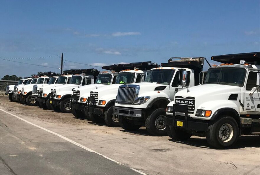 City crews will leave on Monday to help the Eastpoint community. 