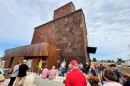 Hundreds of people gravitated to the Door County Granary over the weekend along Sturgeon Bay's west waterfront.