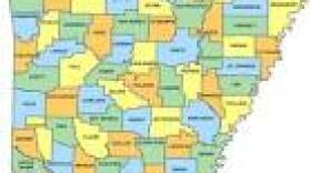 Arkansas map