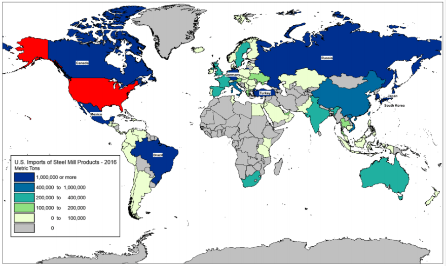(Data Source: Global Trade Atlas; Copyright © IHS Global Inc. 2017, via U.S. Department of Commerce)