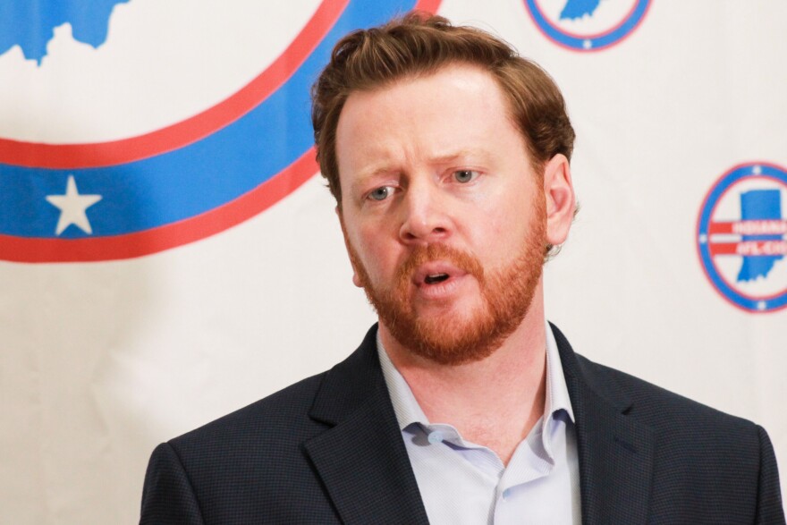 Several dozen women sent a letter to Indiana Democratic Party Chair Mike Schmuhl, pictured here, calling for action in the wake of sexual harassment allegations against another high-ranking state Democratic official.