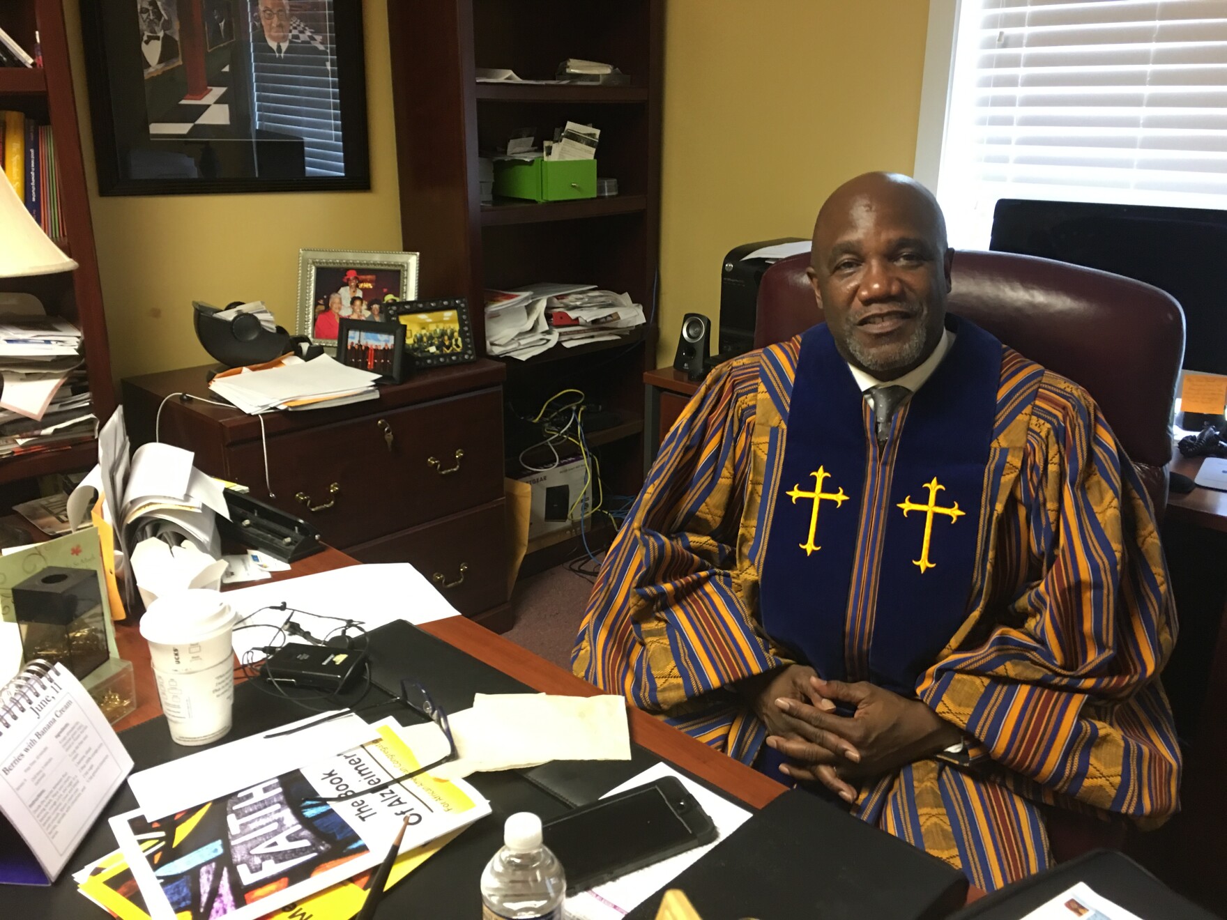 Wesley United Methodist Church Pastor Anthony Everett.