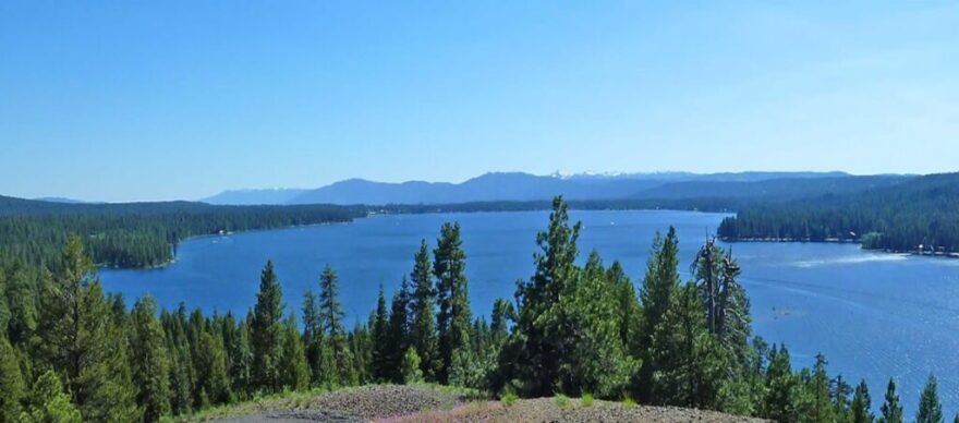 Payette Lake is a popular attraction in the resort community of McCall. (Courtesy of Idaho Department of Lands)