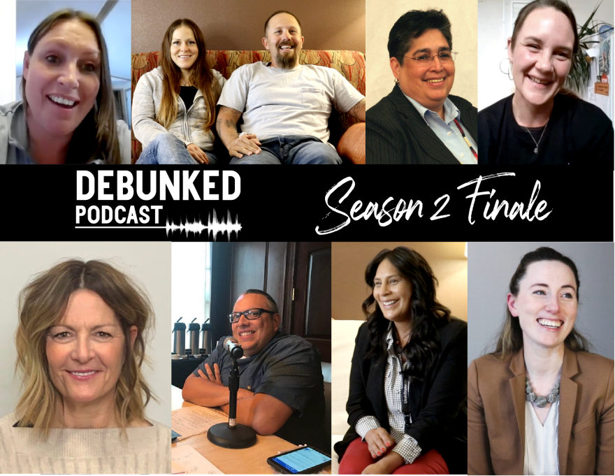 A collage of guests from Debunked season 2.