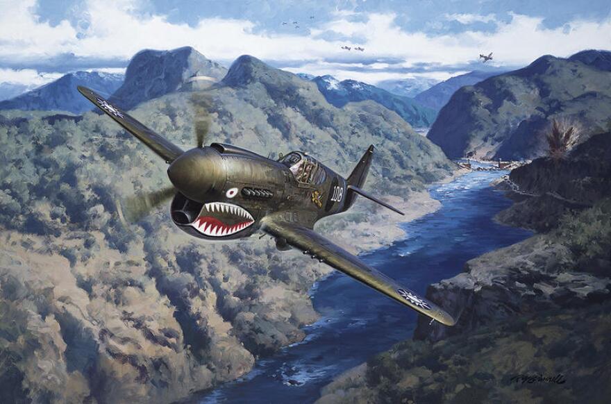 Maj. Richard Sherman was one of Maj. Gen. Claire Chennault's "Flying Tigers" in World War II.