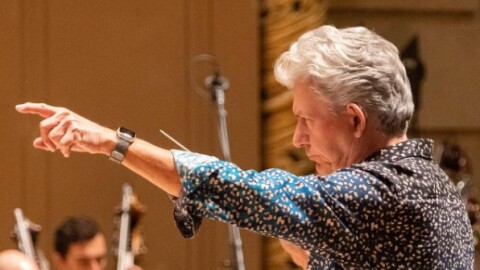 Andreas Delfs rehearses the RPO
