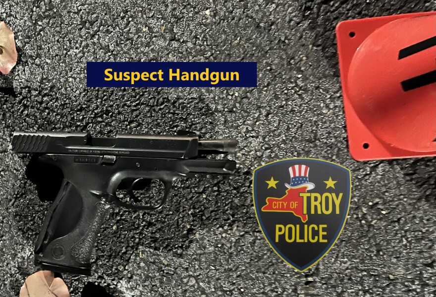 The firearm police say they recovered from Michael Rodriguez.