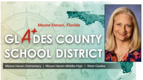 Dr. Alice Barfield, superintendent of the Glades County School District, is one of three finalists for superintendent of the year.