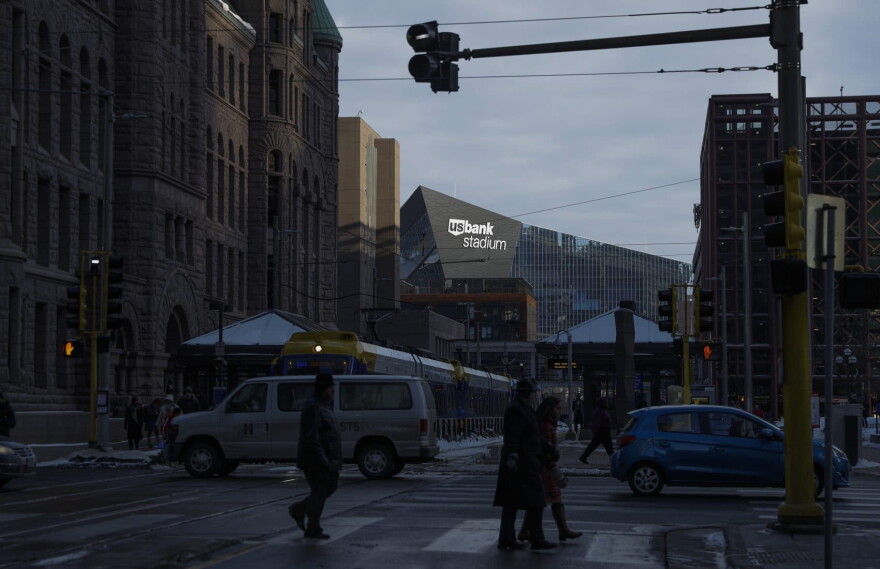 Patriots and Eagles fans are coming to Minneapolis with big reputations. (Matt Slocum/AP)