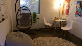 Hanover County Public Schools created calming rooms, which are spaces designed to relieve stress and anxiety for students, during its in-house mental health pilot program that started earlier this year. (Photo courtesy of Hanover County Public Schools)