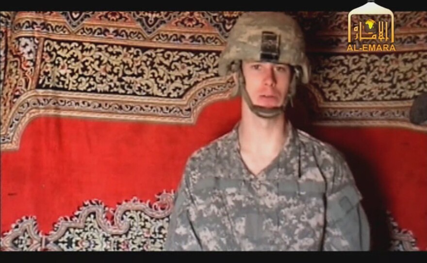 An image from a Taliban propaganda video released on Dec. 25, 2009, purportedly shows U.S. Army Sgt. Bowe Bergdahl.
