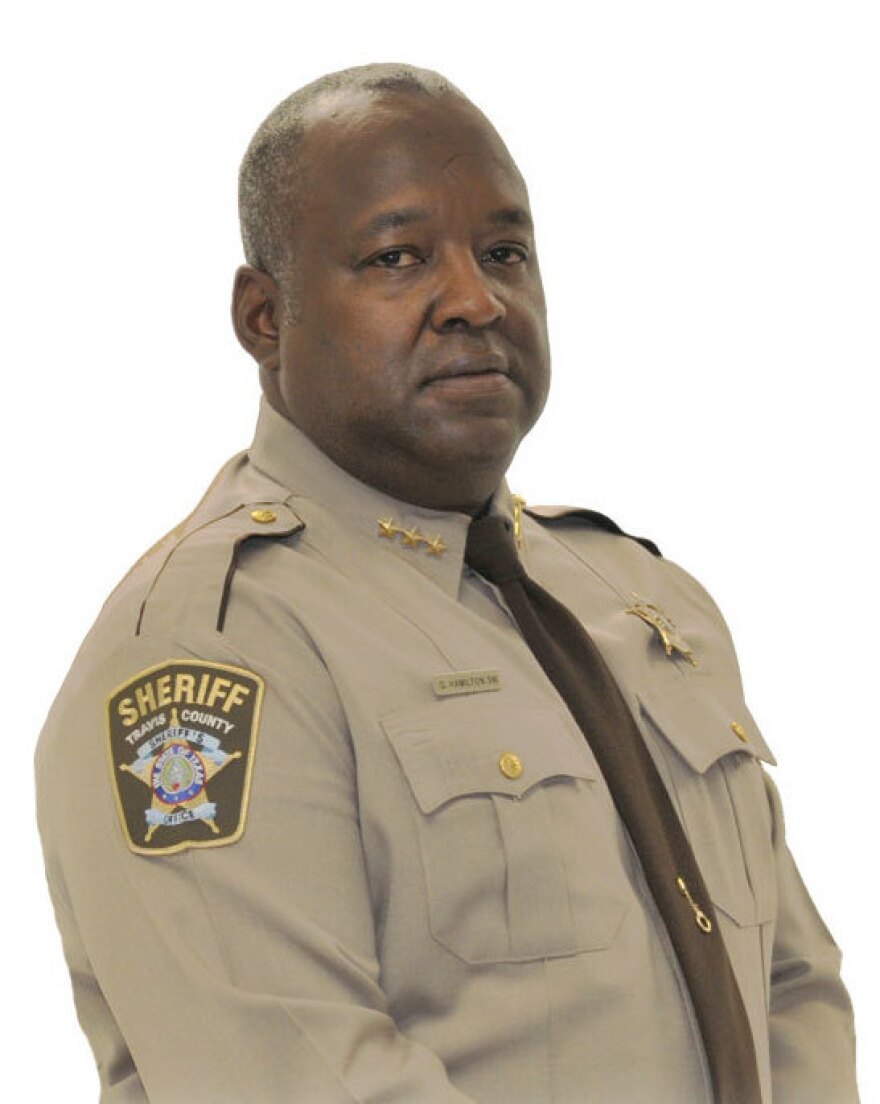 Sheriff Greg Hamilton runs the Travis County Jail in Austin, Texas.