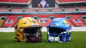 Kansas Jayhawks will face the Arizona State Sun Devils on Sept. 19, 2026 at Wembley Stadium in London — the venue's first American football game.