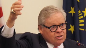 Sen. Ron Alting speaks in committee on Wednesday, March 26, 2025.