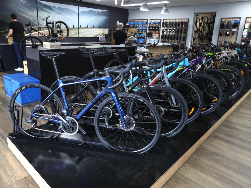 There's a huge bike boom.