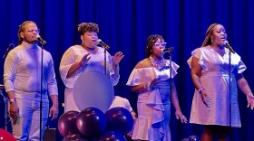  Throughout the evening, the Jelani Day Memorial Ensemble made up of friends and relatives, sang songs that were the young man’s favorites including “Let Go, Let God.”