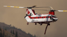 Lolo National Forest Fires, 2017, Montana: Rice Ridge