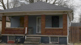 Children were found living in a house on Delphos Avenue in Dayton, pictured in a 2025 photo, with no adult to care for them.