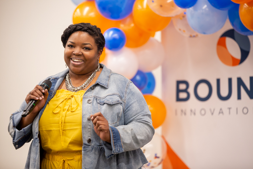 Bounce helps entrepreneurs like Maid Experience owner Shanisha Collins, whose company provides commercial and post-construction cleaning.