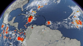 Atlantic basin satellite photo on Oct. 25, 2026.