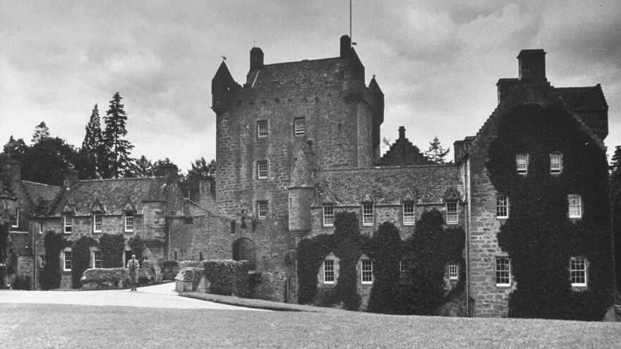 Cawdor Castle is often called Macbeth's Castle because it's the place of a murder in Shakespeare's <em>Macbeth</em>. The castle was built long after Shakespeare died. Lady Liza Campbell, who was raised at the castle, is pushing to revise the law to allow women to inherit titles and estates.