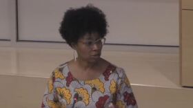 Tevya Griffin, planning director, answers questions about the proposed Rent Ready program during a Williamsburg City Council meeting on April 6, 2026.