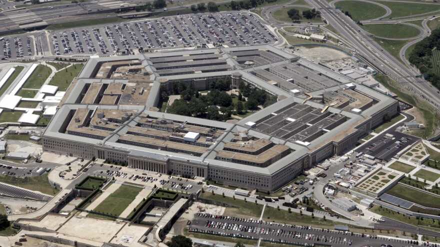 The Pentagon building, outside Washington, D.C.