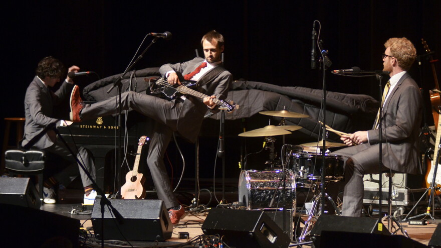 Bombadil performs live on <em>Mountain Stage</em>.