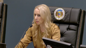 Missouri Public Service Commission chairwoman Kayla Hahn at an MPSC meeting on Thursday, Nov. 15, 2025.