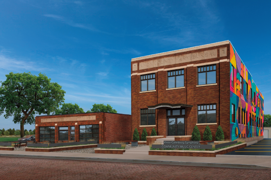 Conceptual Render of the Center