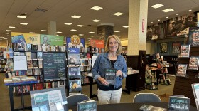 Mary Ellen Doty at her book signing with Barnes and Noble Fairbanks