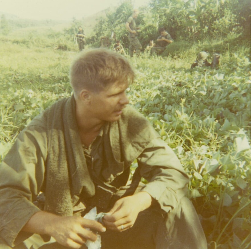 McCloughan in Vietnam, 1969. (Courtesy of James McCloughan)