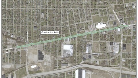 This project map details what section of West Third Street would be changed through this project.