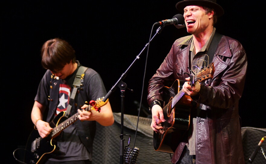 Paleface makes his first appearance on <em>Mountain Stage</em>, recorded live at the Culture Center Theater in Charleston, W.Va.