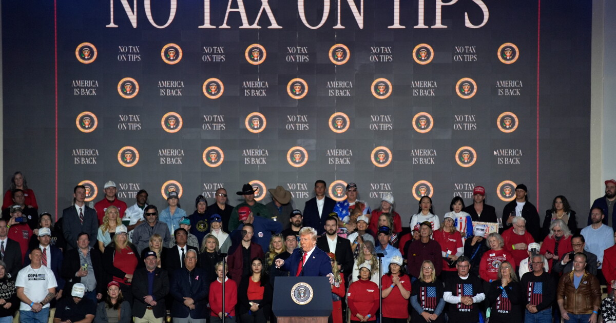 Republicans target Las Vegas congressional district with help from Trump's 'no tax on tips' policy