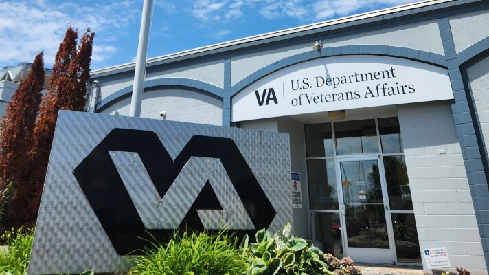 U.S. Department of Veterans Affairs building in Alpena, Michigan on July 2, 2026.