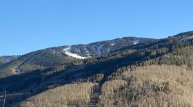 Snow begins to line the slopes at Loveland Ski Area on Monday, Oct. 27, 2025. More natural snow could fall on the slopes of Colorado's resorts this week.