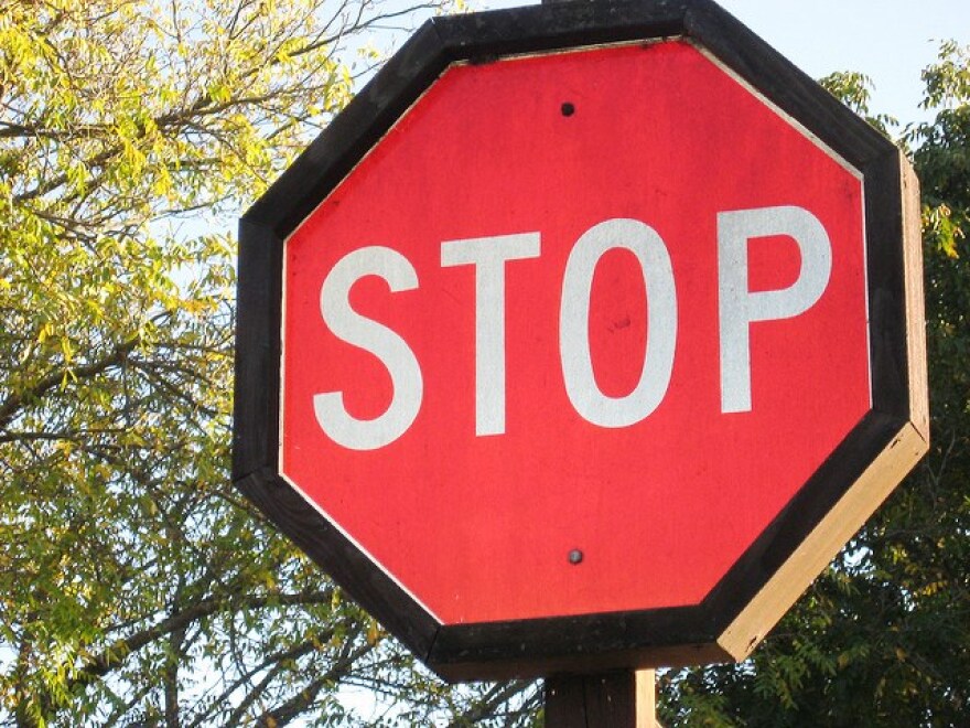 stop sign photo