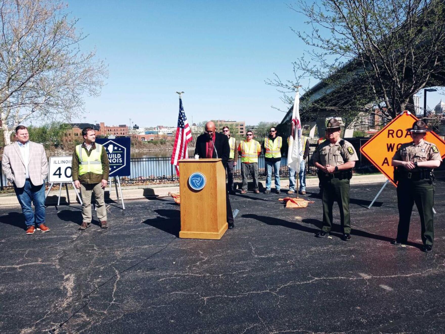 IDOT issues reminder to slow down in work zones this road construction season WCBU Peoria