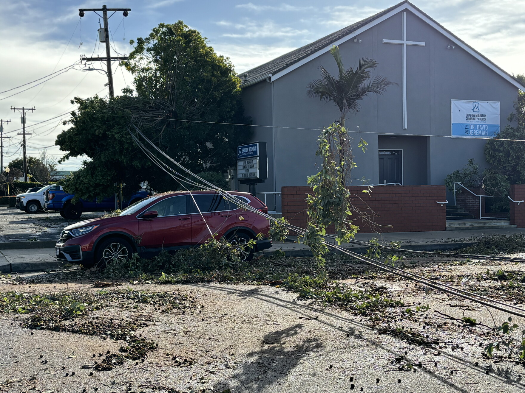 “It was kind of scary”: Tornado topples trees and power lines in Grover ...