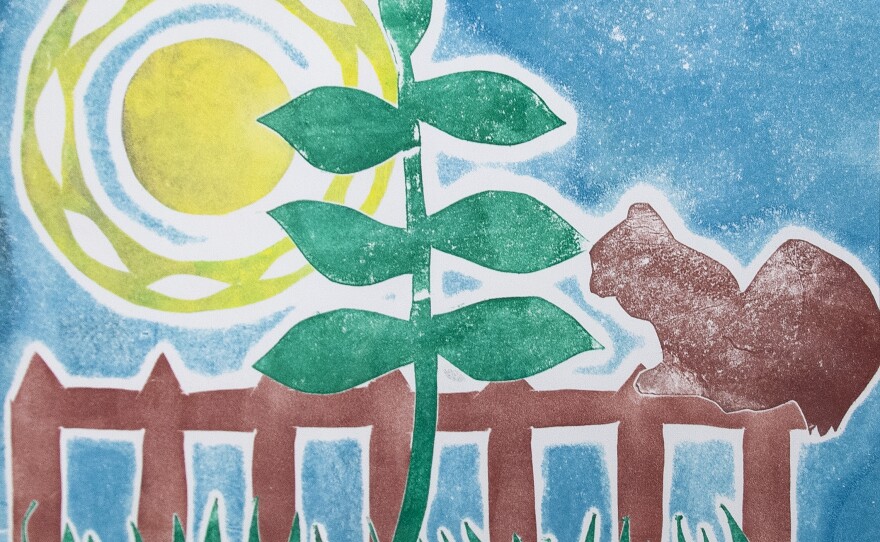 Ink Print by Dana Gates