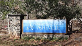 UNC Asheville sign taken on Nov. 14, 2025
