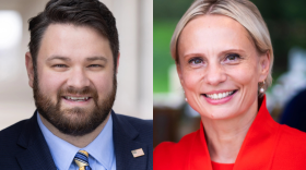 Indiana's 5th Congressional District candidates from left to right: Democrat J.D. Ford and incumbent Republican Victoria Spartz.