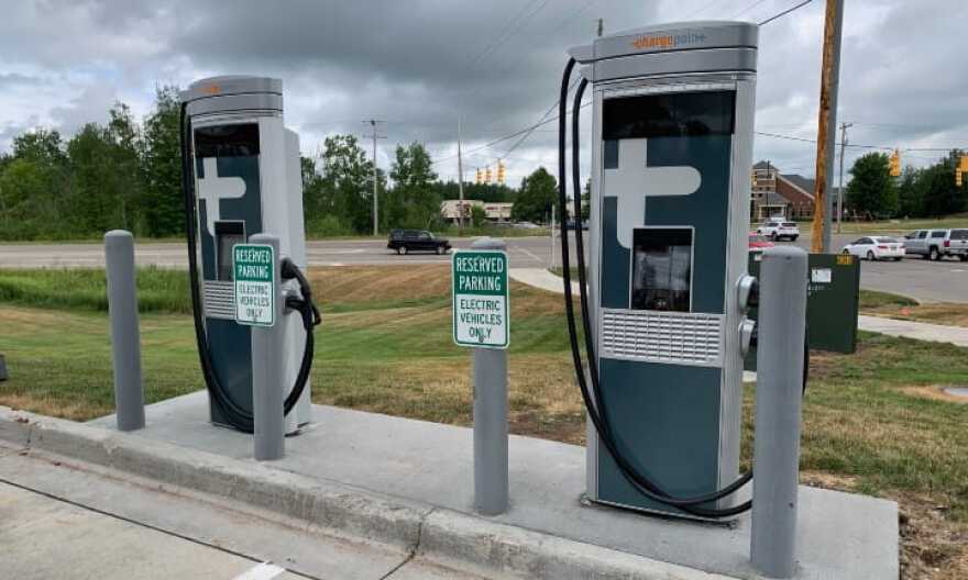 Electric vehicle chargers.