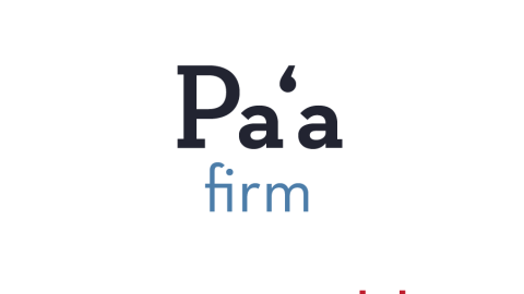 Paʻa is a very commonly used word that can mean: firm, solid, tight, adhering, durable, fast, fixed, stuck, secure, closed, and so much more. 