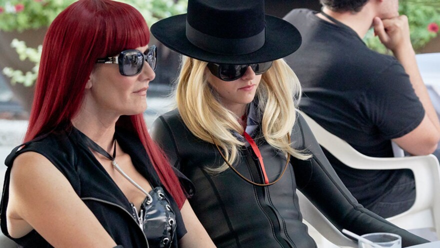 Laura (Laura Dern) and "JT LeRoy" (Kristen Stewart) in <em>Jeremiah Terminator LeRoy</em>.