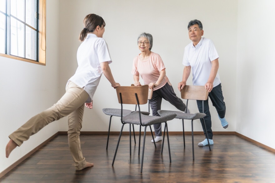 Dr. Hefferman says getting more movement into your daily life can help decrease the risk of falling.
