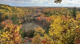 A view from the North Country Trail. Oct. 22, 2023. (Photo credit: Izzy Ross)