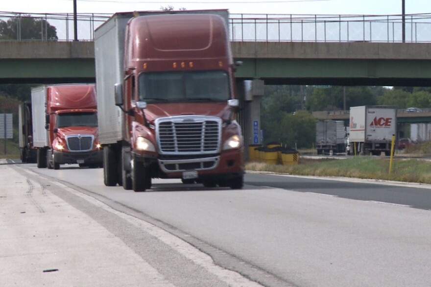 The incident occurred at an Indiana toll road collection booth. (WFIU/WTIU News)