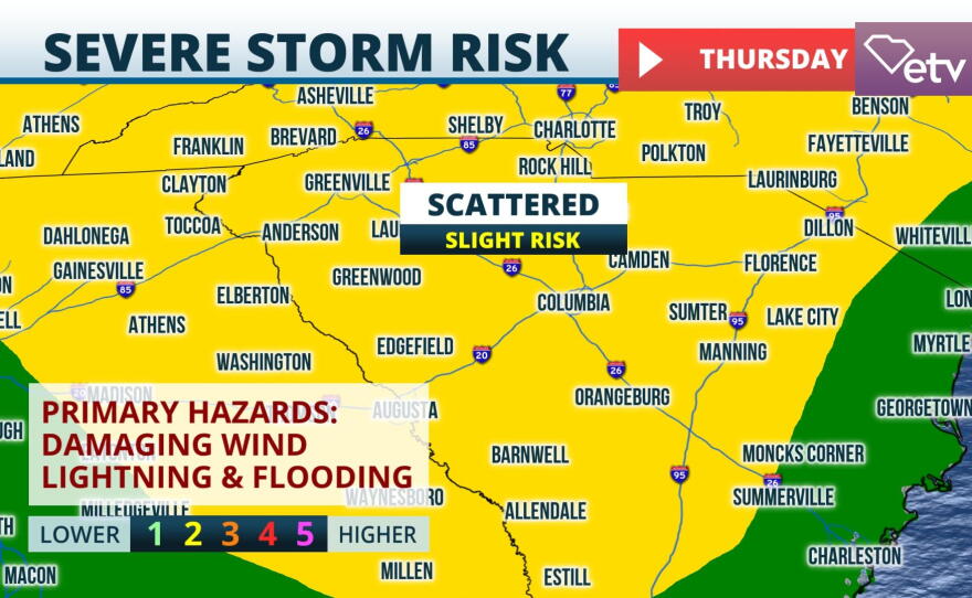 Slight Risk Thursday